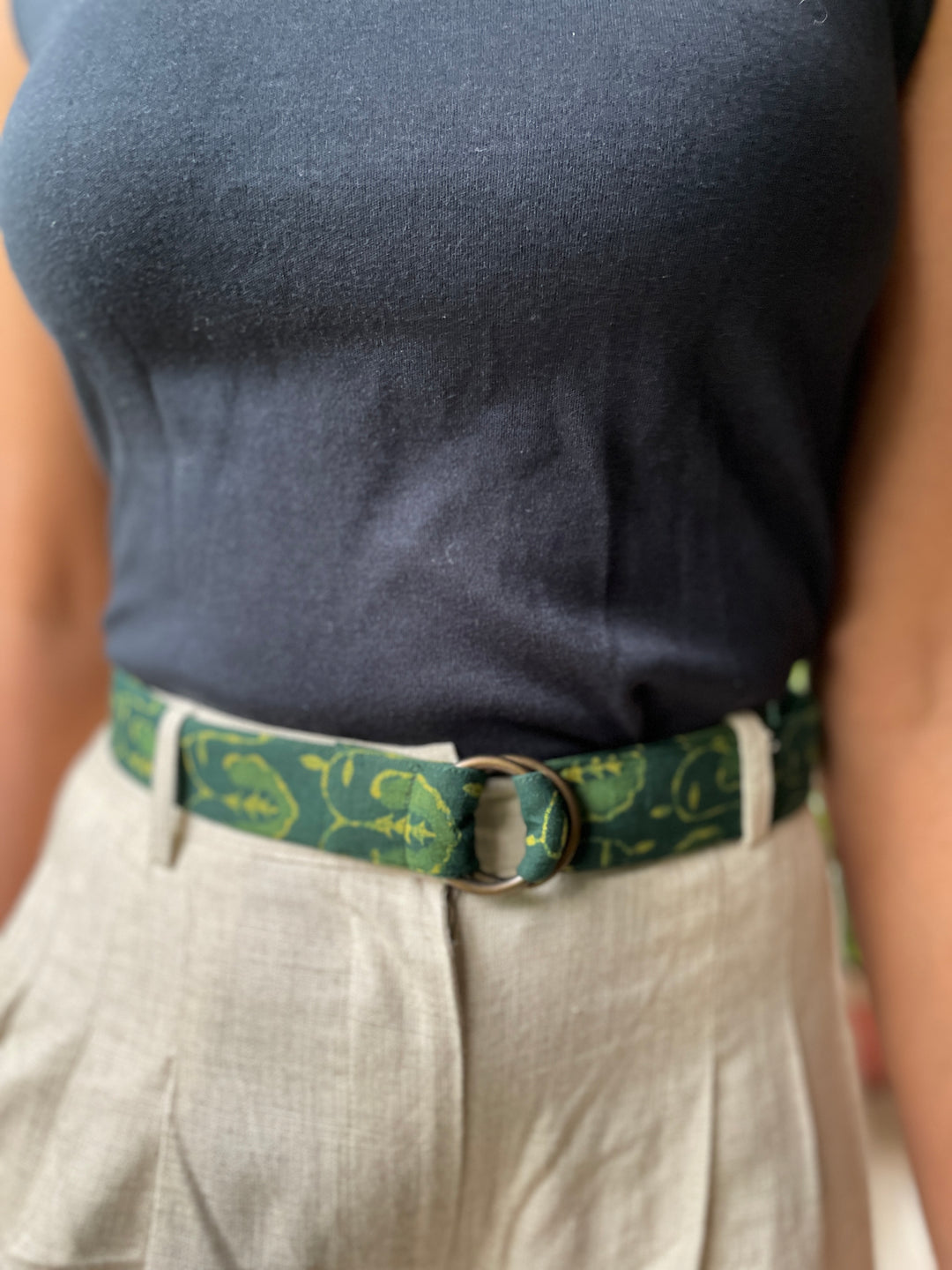 Buy women s fabric belt Adjustable belt without holes Tamarind Chutney